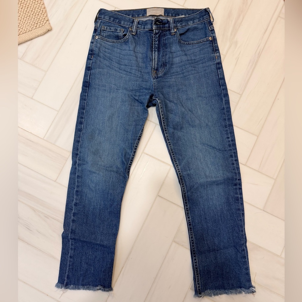 Everlane high rise slim jeans
